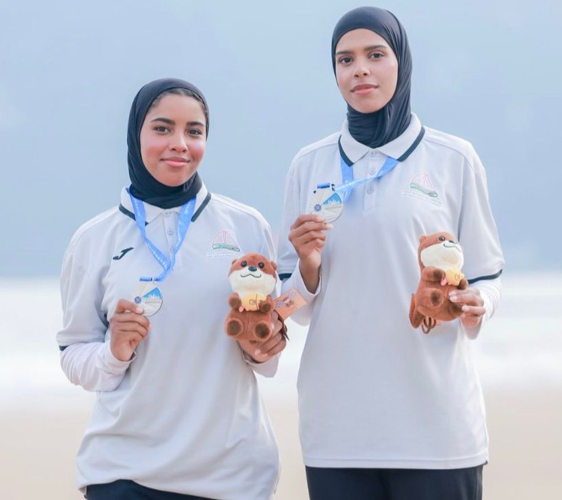Continental Silver for Sharjah Women’s Sports Club at Asian Coastal Rowing Championship