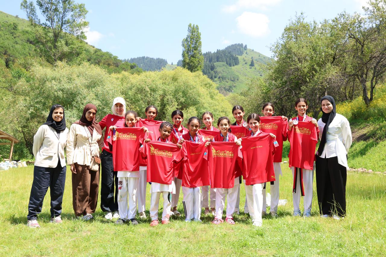 Sharjah Women’s Sports Clubs Taekwondo Athletes Conclude International Training Camp in Kazakhstan
